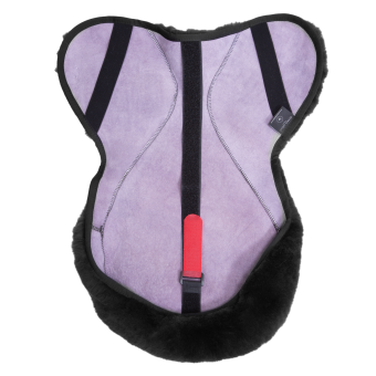 Sheepskin seat saver for 